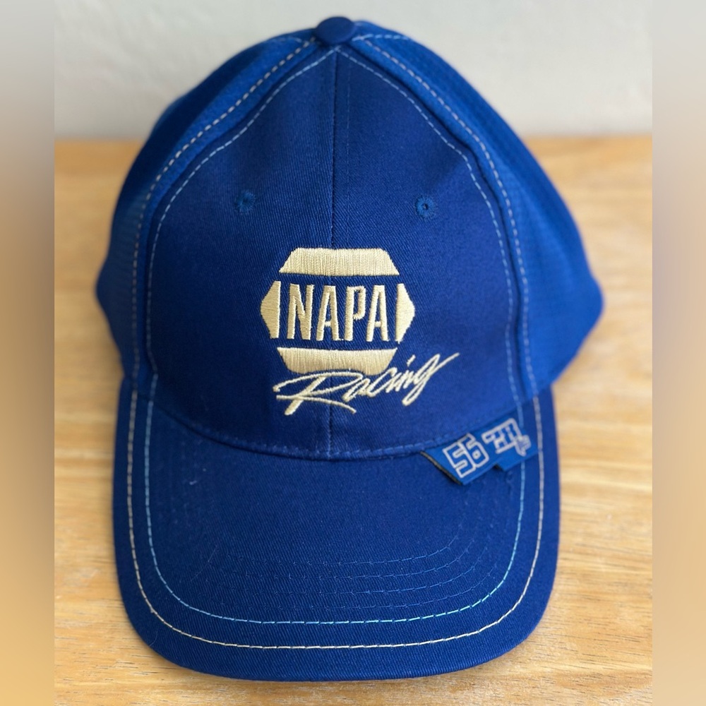 NAPA Hat Auto Racing Car Race Baseball Hat Ball Cap Blue NEW